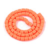 Handmade Polymer Clay Beads Strands CLAY-T021-02L-2