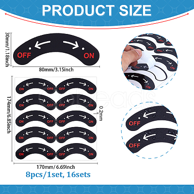 PVC Switch Wall Stickers DIY-WH0591-051B-01-1