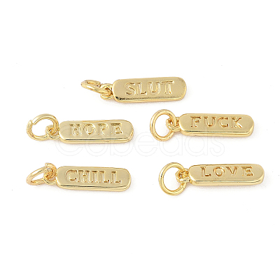 Brass Pendants KK-L245-01G-1
