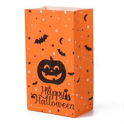 Halloween Theme Kraft Paper Bags CARB-H030-A01-1