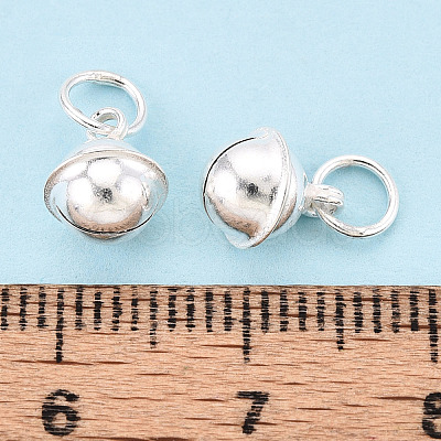925 Sterling Silver Bell Charms STER-T008-23S-01-1