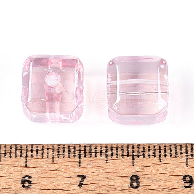 Transparent Acrylic Beads TACR-T028-59A-1