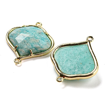 Natural Amazonite Links connectors G-L514-018G-1