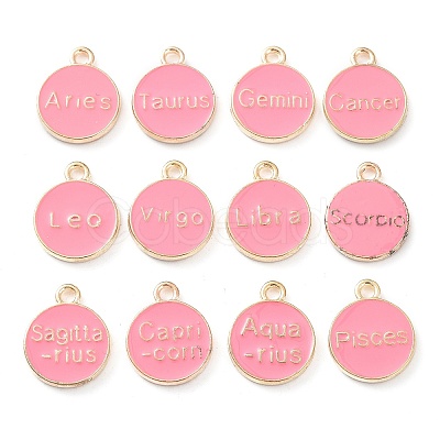 Alloy Enamel Pendants ENAM-S124-01B-03-1