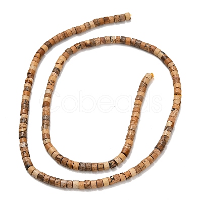 Natural Picture Jasper Beads Strands G-P608-A12-01-1