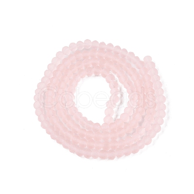 Transparent Glass Beads Strands EGLA-A044-T2mm-MD22-1
