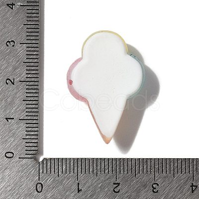 Summer Theme Opaque Resin Cabochons RESI-G106-01E-1