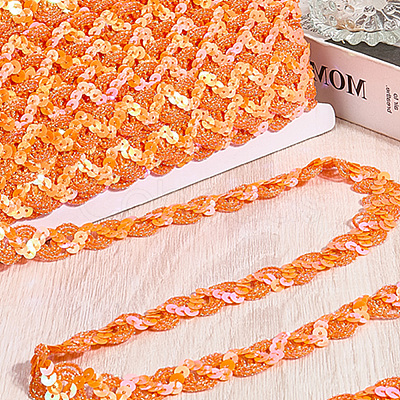 Polyester Paillette Beads OCOR-WH20004-06G-1