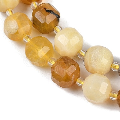 Natural Yellow Opal Beads Strands G-B125-O06-01-1