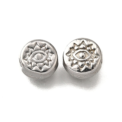 304 Stainless Steel Beads STAS-V009-13A-P-1
