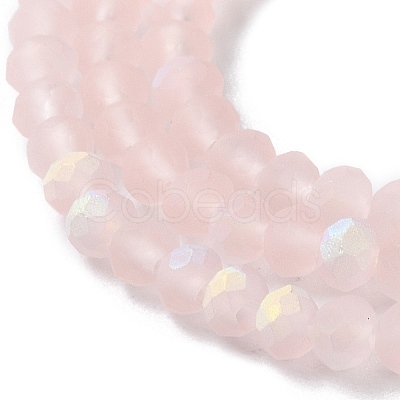 Imitation Jade Glass Beads Strands EGLA-YW0003-19A-19-1