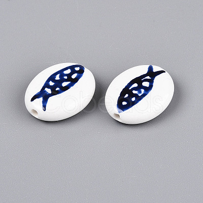 Handmade Porcelain Beads PORC-T134-03-1