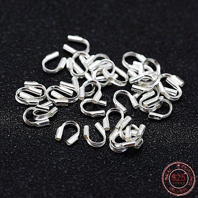 925 Sterling Silver Wire Guardian X-STER-F036-27S-4.5x4-1