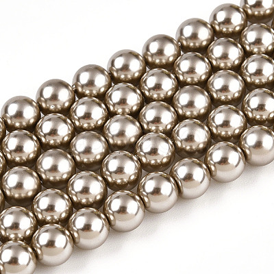Glass Pearl Beads Strands HY-G002-01C-13-1