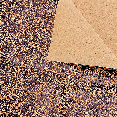 Embossed PU Imitation Leather Fabric DIY-WH0043-95D-1