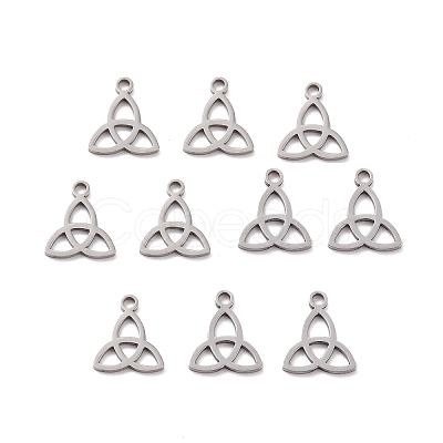 Tarnish Resistant 304 Stainless Steel Charms STAS-Q201-T172-1