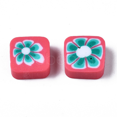 Handmade Polymer Clay Beads CLAY-N008-034B-1
