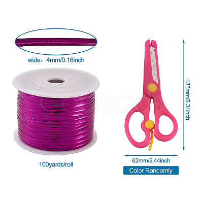 Pandahall Plastic Wire Twist Ties AJEW-TA0017-18E-1