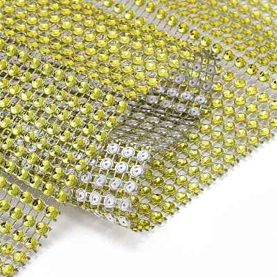 24 Rows Plastic Diamond Mesh Wrap Roll DIY-L049-05H-1