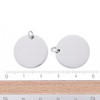 Tarnish Resistant 201 Stainless Steel Pendants STAS-S105-T637-1-20-1