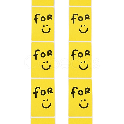 200Pcs Thank You Theme Stickers Roll DIY-M070-01B-1