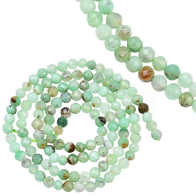 1 Strand Natural Chalcedony Beads Strands G-PA0002-05B-1