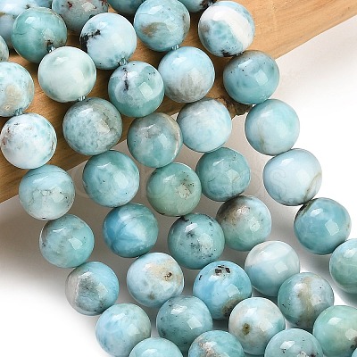 Natural Larimar Beads Strands GG-CBA007A-B01-8.5mm-1