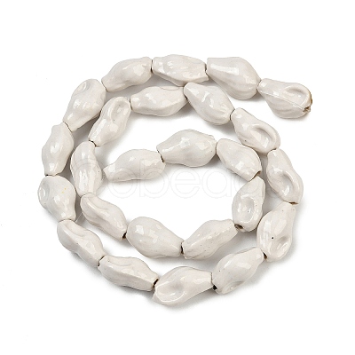 Ocean Series Handmade Porcelain Beads PORC-R002-04A-05-1