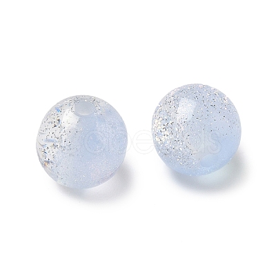 Two Tone Resin Beads LS-RESI-Q025-02B-B-1