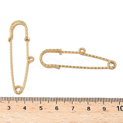 304 Stainless Steel Safety Pins Brooch Findings STAS-K252-11D-G-1