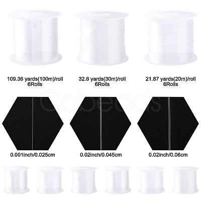 6 Rolls Nylon Wire NWIR-FS0001-04A-1