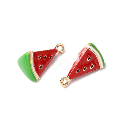 Alloy Enamel Pendants PALLOY-T094-06E-1