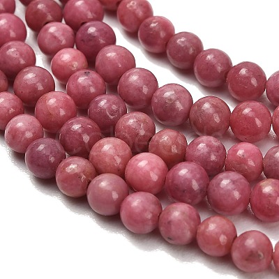 Natural Rhodonite Beads Strands G-F820-K06-4mm-1