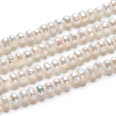 Natural Cultured Freshwater Pearl Beads Strands PEAR-I004-07B-01A-1