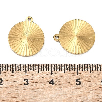 304 Stainless Steel Pendants STAS-C167-08D-G-1