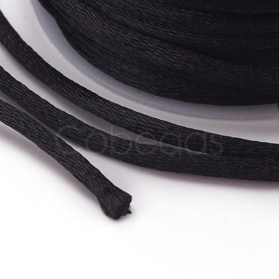 Nylon Satin Rattail Cords NWIR-L006-2mm-02-1