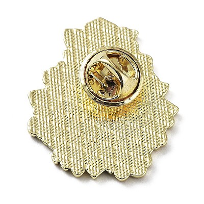 Flower Holy Vase Cancer Enamel Pins JEWB-B012-03C-1