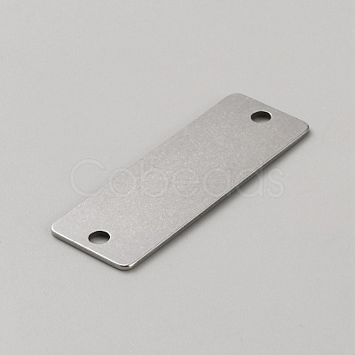 304 Stainless Steel Link Connectors FIND-WH0424-10-1
