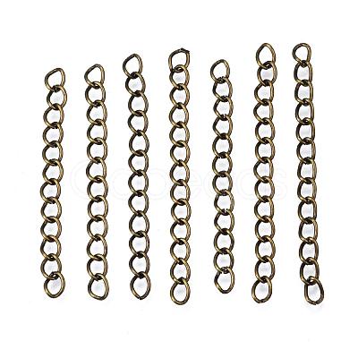Iron Ends with Twisted Chains CH-CH017-5cm-AB-1
