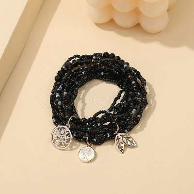 3Pcs Alloy Charm Bracelets FS-WG46BEA-01-1