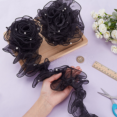 2M Organza Ribbon OCOR-WH0070-167B-1