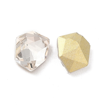 Glass Rhinestone Cabochons GLAA-B012-10-1