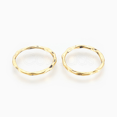 Tibetan Style Linking Rings X-PALLOY-A017-AG-FF-1