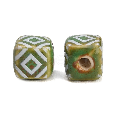 Vintage Handmade Porcelain Beads PR-CBAB520-18C-1