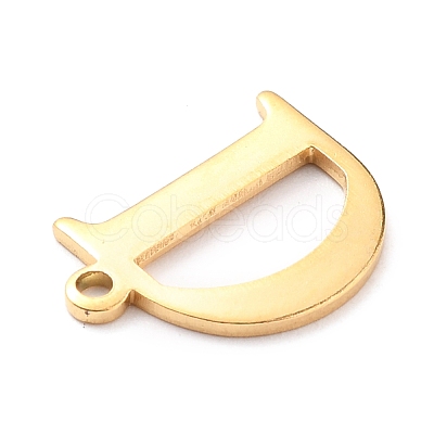 PVD Vacuum Plating 304 Stainless Steel Charms STAS-H112-D-G-1
