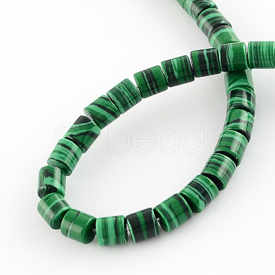 Synthetic Malachite Bead Strands X-G-R187-10-1