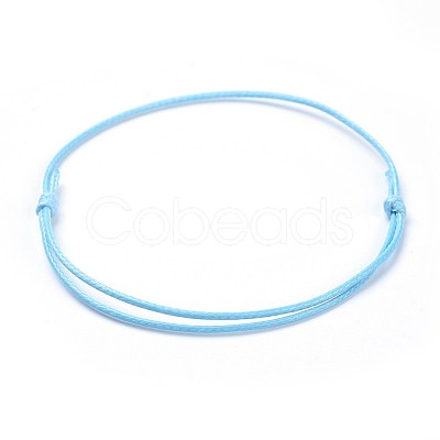 Eco-Friendly Korean Waxed Polyester Cord Bracelet Making BJEW-JB04256-09-1