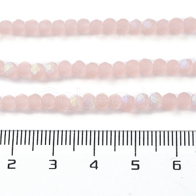 Transparent Glass Beads Strands EGLA-A034-T4mm-MB22-1