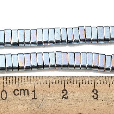 Electroplated Non-magnetic Synthetic Hematite Beads Strands G-C106-B02-03A-1