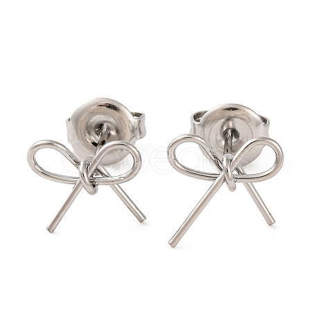 Non-Tarnish 304 Stainless Steel Stud Earrings EJEW-G395-26P-1